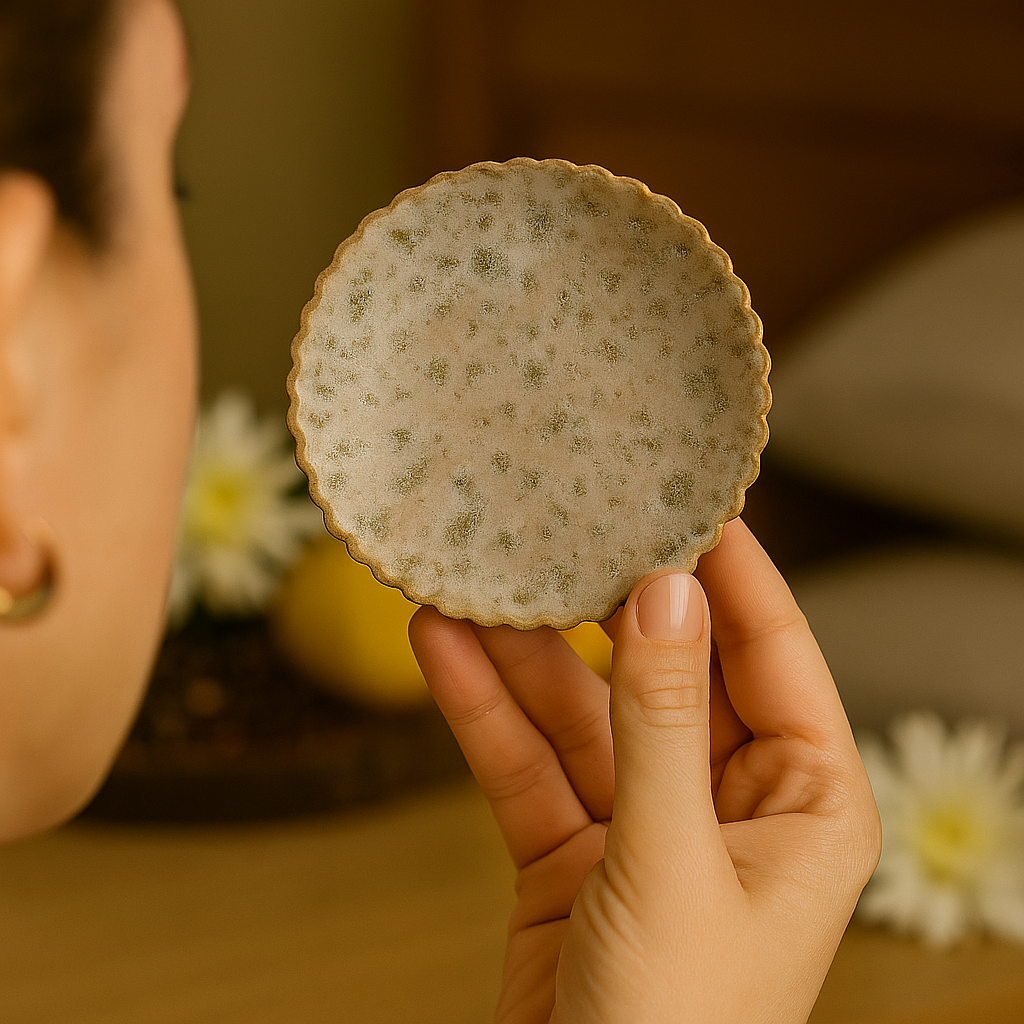 LLEAF Handmade Ceramic Ring Dish