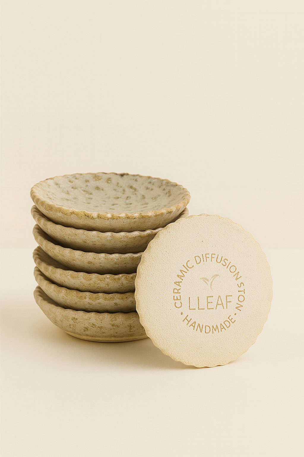 LLEAF Handmade Ceramic Ring Dish
