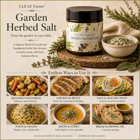 LLEAF® Farms - Garden Herb Salt