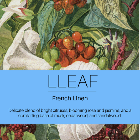 French Linen – LLEAF Oil + Stone Set