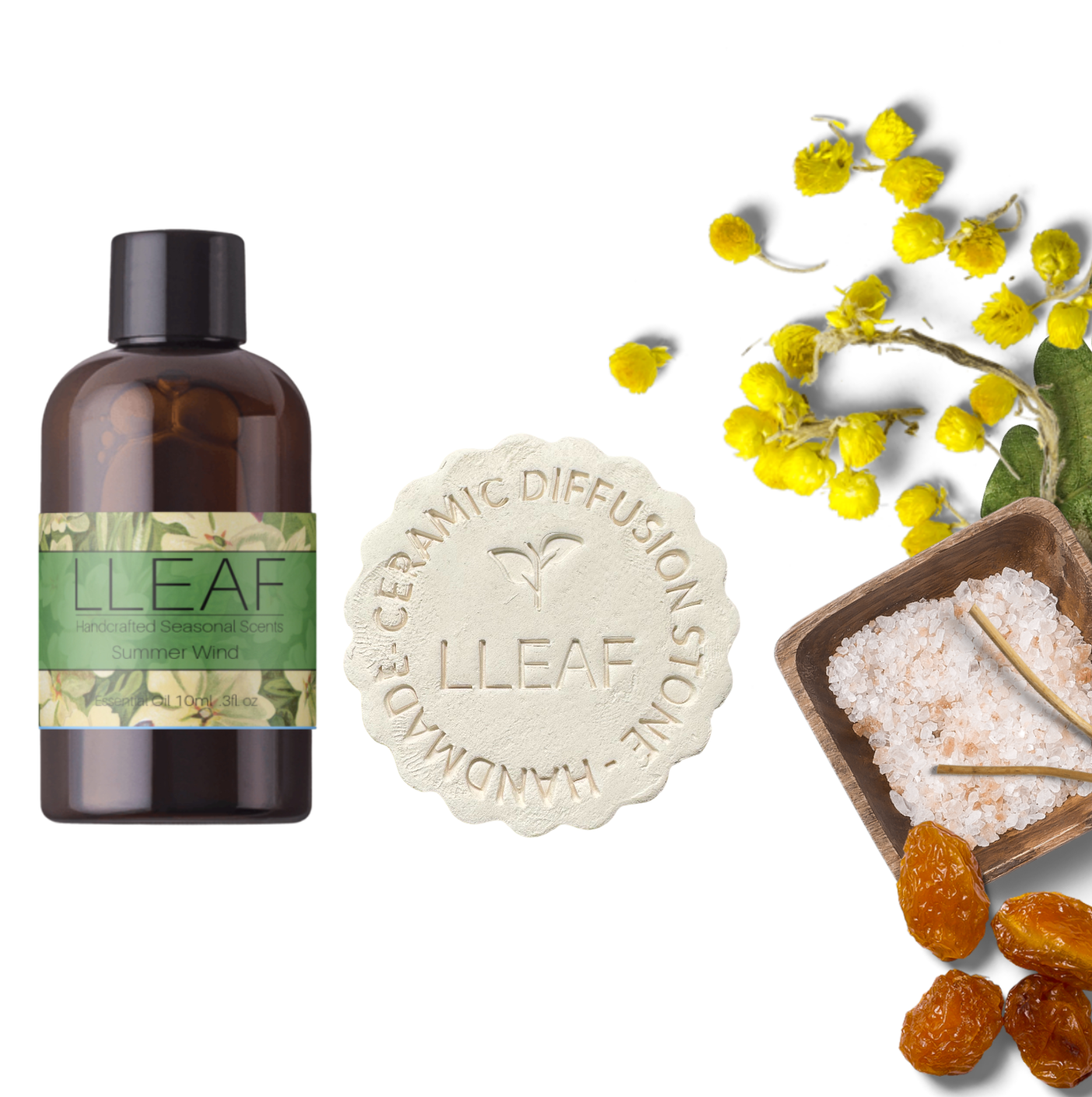 Summer Garden β LLEAF Oil + Stone Set