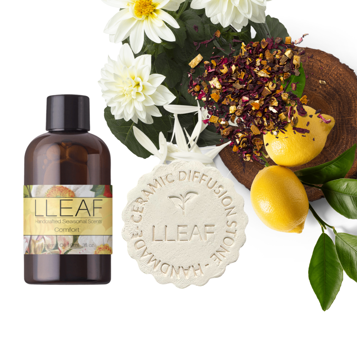 Comfort β LLEAF Oil + Stone Set