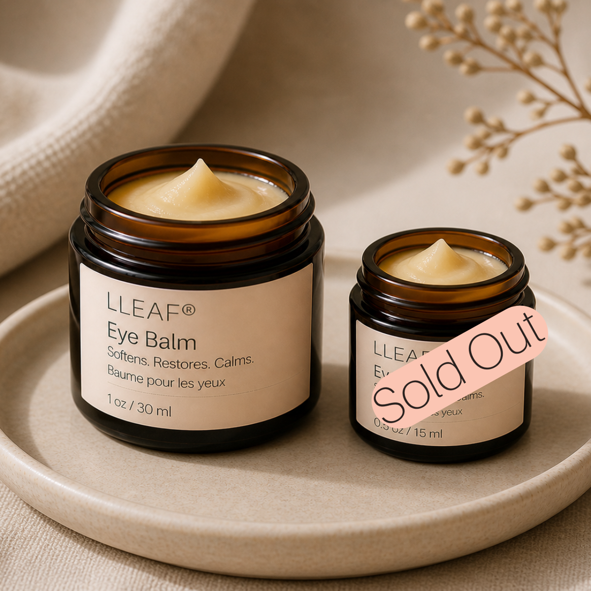 LLEAF® Eye Balm Restorative Botanical Balm