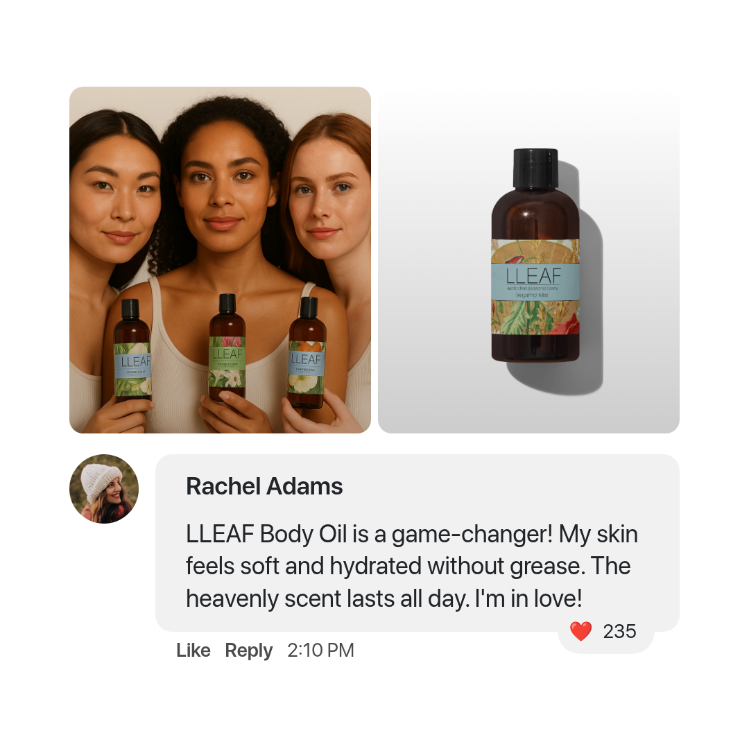 Bergamot Mist– LLEAF Body Oil