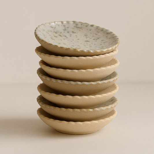 LLEAF Handmade Ceramic Ring Dish