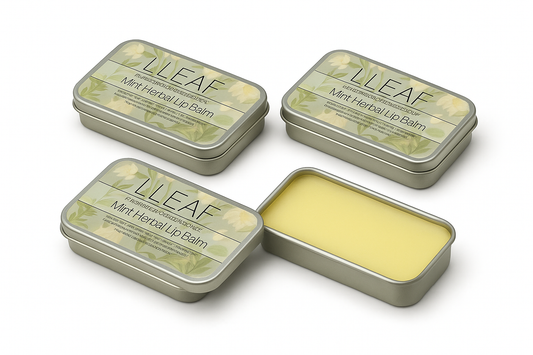 LLEAF Herbal Mint Balm Set of Three