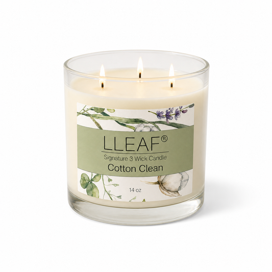 LLEAF® Signature 3 Wick Candle - Intensive Scents