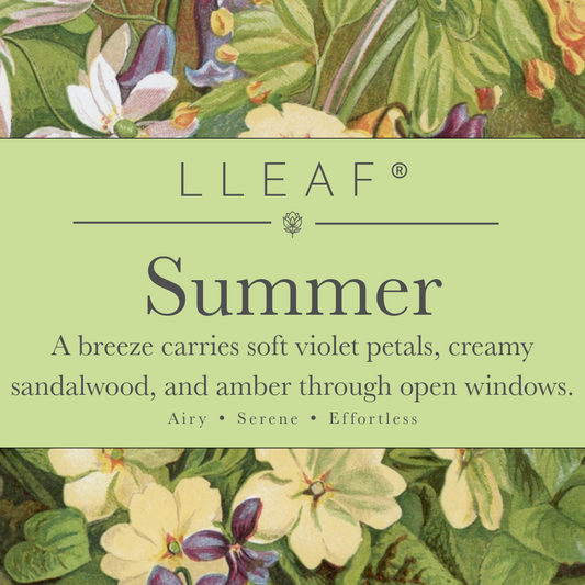 Summer Garden – LLEAF Oil + Stone Set