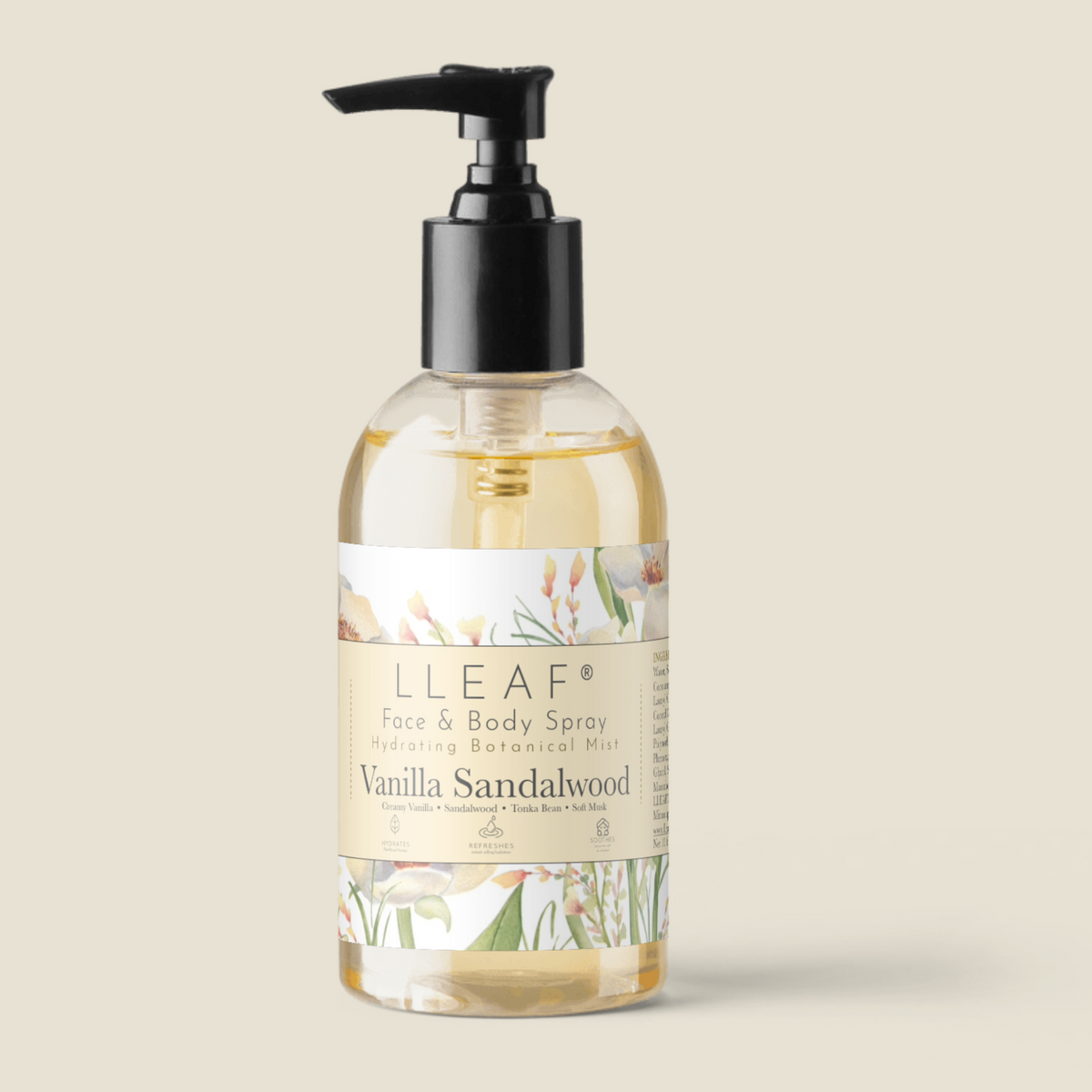 Vanilla Sandalwood - LLEAF Foaming Hand + Body Soap