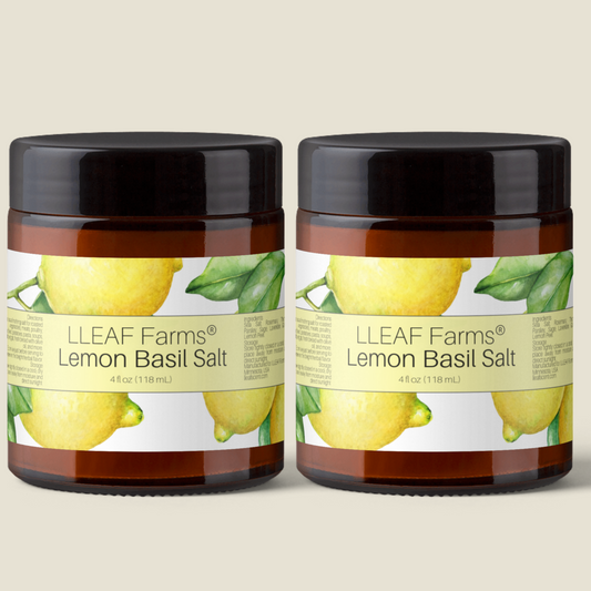 LLEAF® Farms - Garden Lemon Basil Salt (Copy)