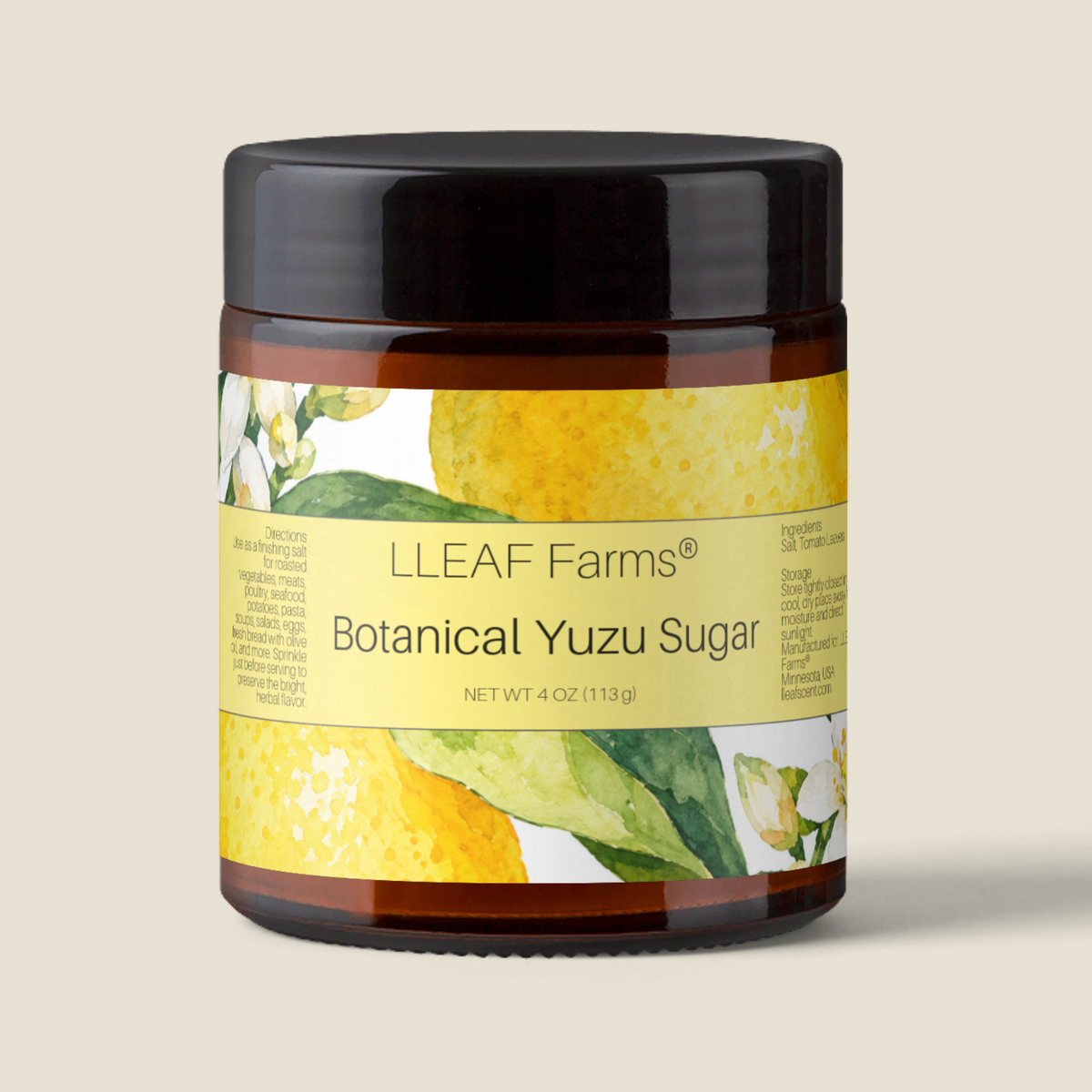 LLEAF® Farms - Yuzu Botanical Sugar