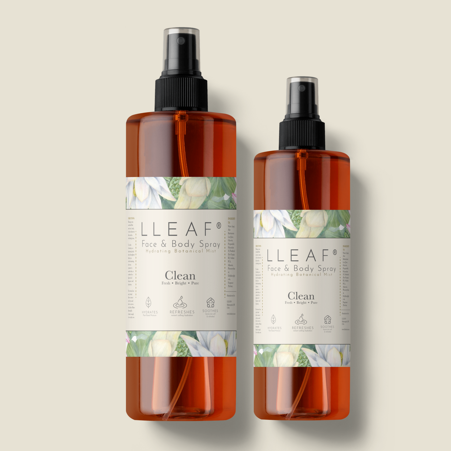 Clean — LLEAF® Face and Body Spray
