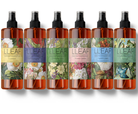 LLEAF Body and Room Spray Complete Collection