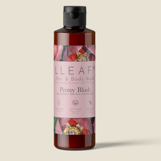 LLEAF® Nourish Hair & Body Wash - Peony Blush
