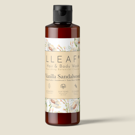 LLEAF® Nourish Hair & Body Wash - Vanilla Sandalwood