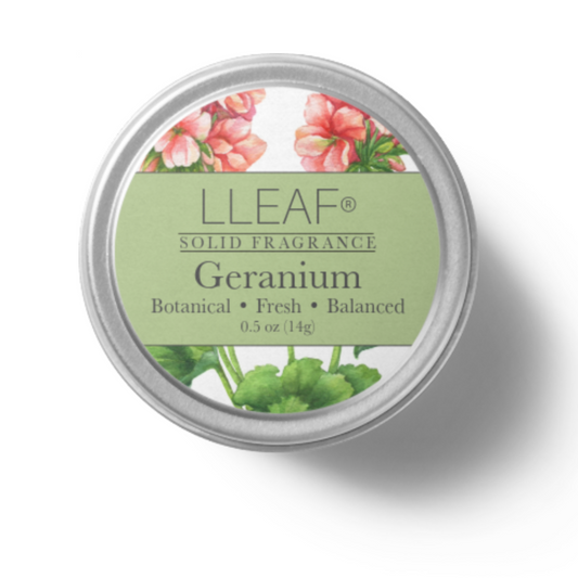 LLEAF® Solid Fragrance Geranium