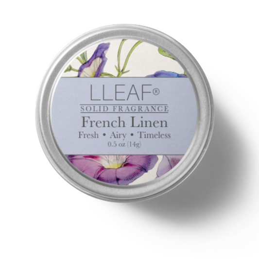 LLEAF® Solid Fragrance French Linen