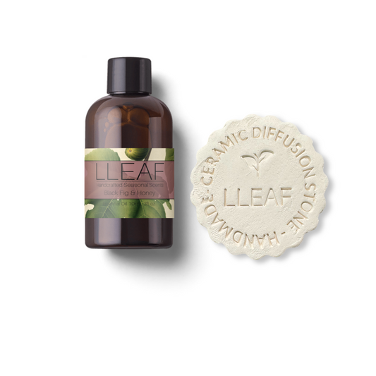 Black Fig & Honey – LLEAF Oil + Stone Set