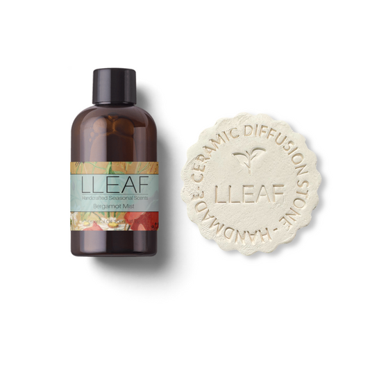 Bergamot Mist – LLEAF Oil + Stone Set