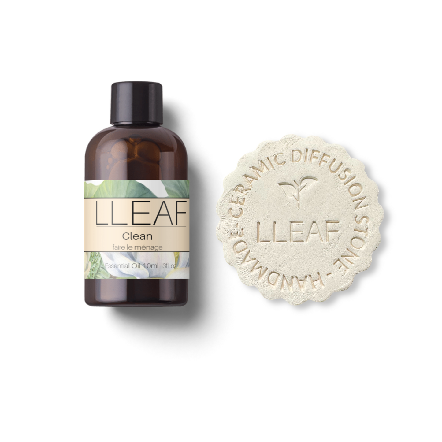 Clean LLEAF Oil + Stone Set