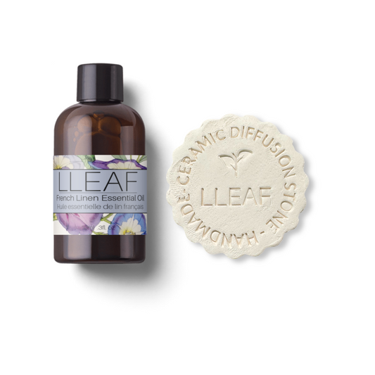 French Linen – LLEAF Oil + Stone Set
