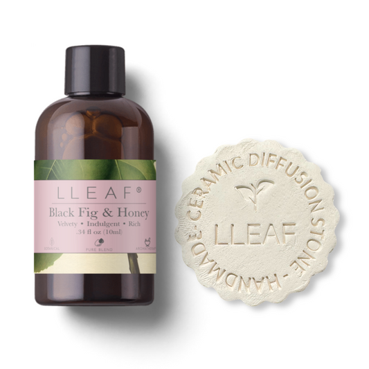 Black Fig & Honey – LLEAF® Oil + Stone Set