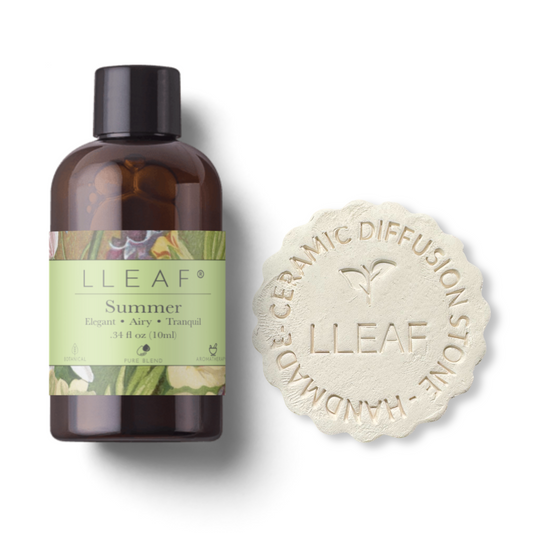 Summer Garden – LLEAF Oil + Stone Set