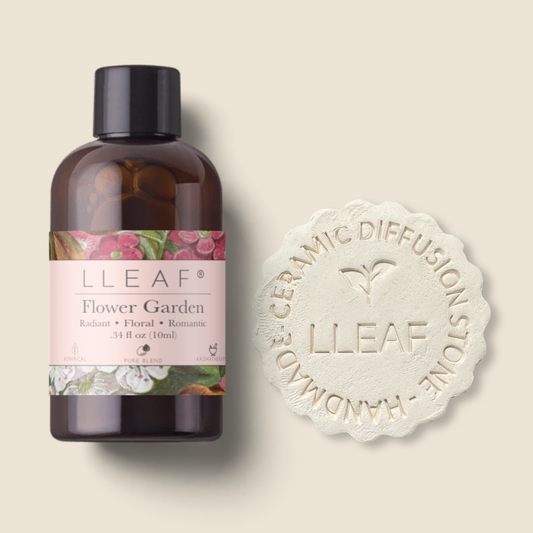 Flower Garden – LLEAF Oil + Stone Set