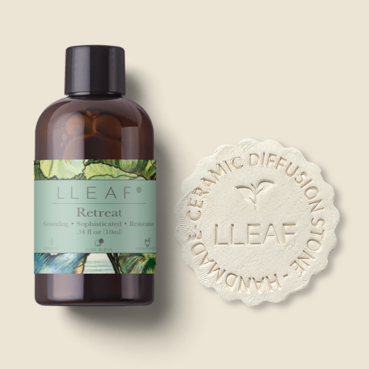 Retreat –  LLEAF® Oil + Stone Set